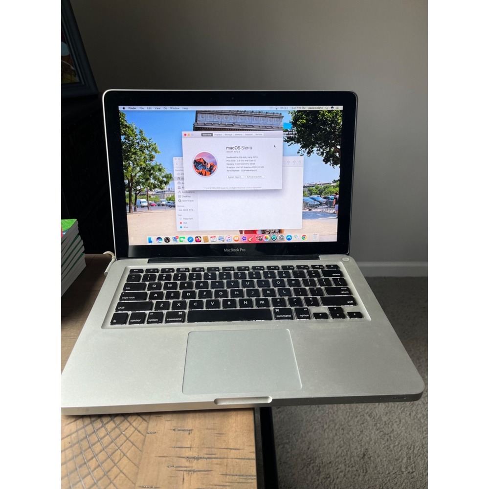 Apple MacBook Pro 13 2.3GHz i5 8GB RAM 500GB Early 2011 MD313LL/A